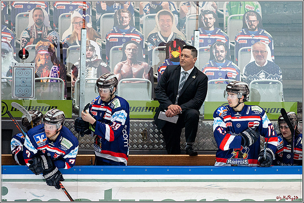 PENNY DEL;  Iserlohn Roosters - Koelner Haie; Iserlohn, 05.02.2021